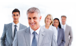 head shot of group of businesspeople